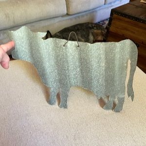 Metal cow